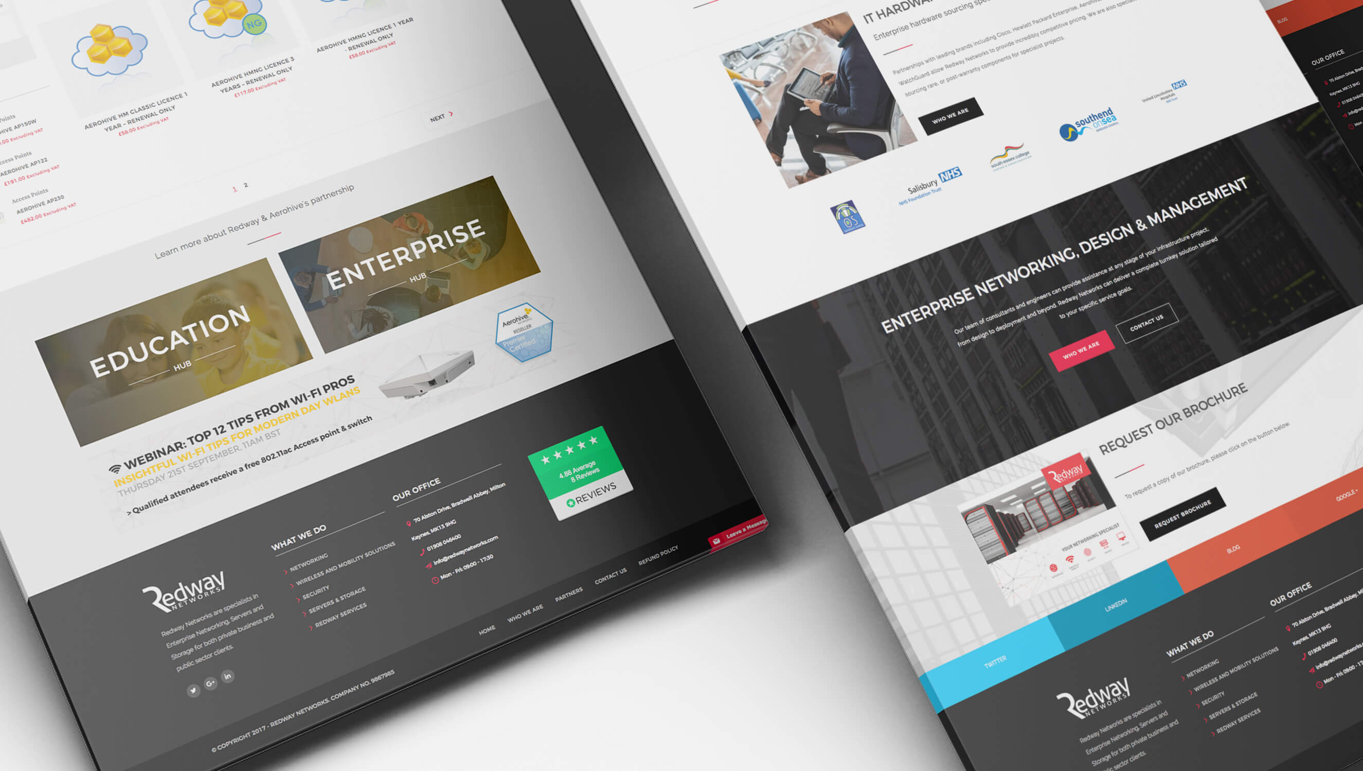 Redway Networks | Branding, Digital, Art Direction, Creative & Marketing